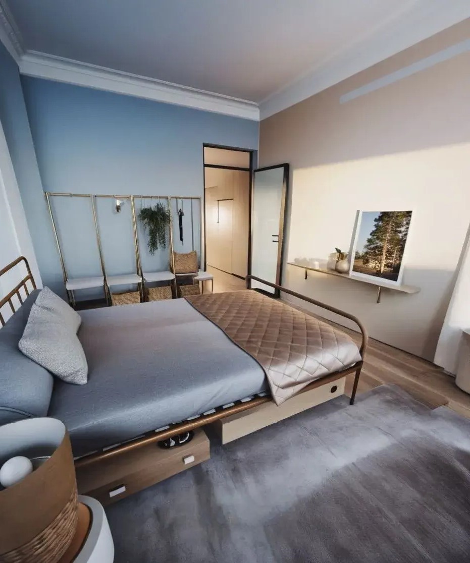 phòng ngủ nhà ngõ ô tô 7 chỗ phố nguyễn chính